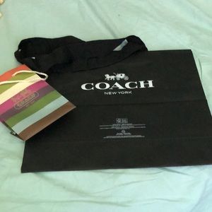 Authentic Coach bags- large and a small
